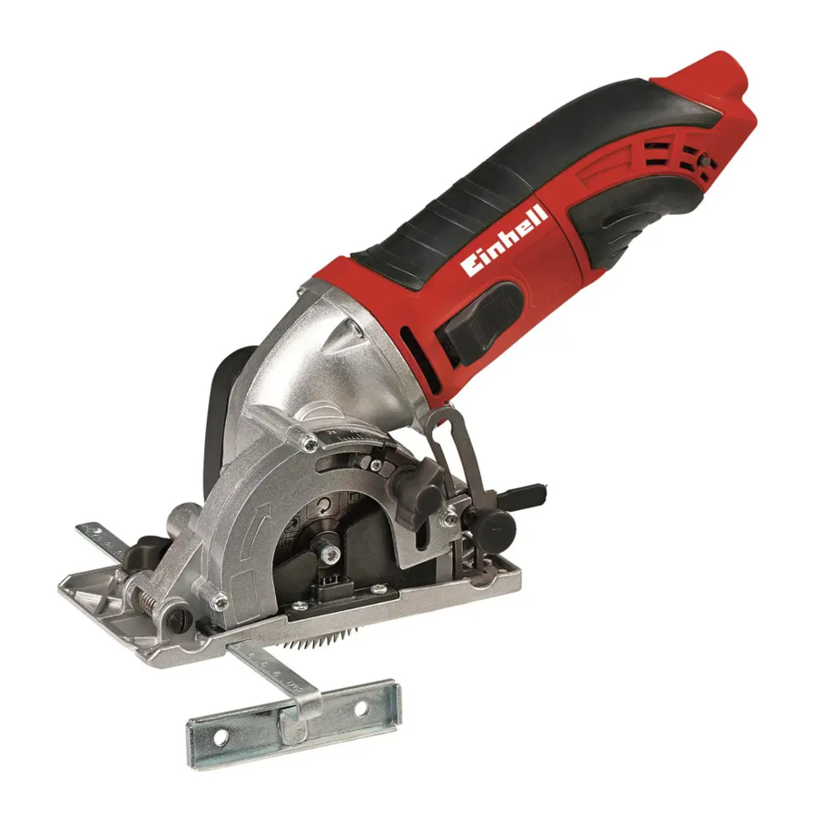 EINHELL TC-CS 860 - Circular Saw Manual