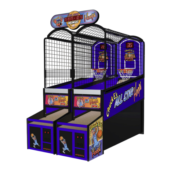 Innovative Concepts in Entertainment CHUCK E'S ALL STAR HOOPS Owner's And Service Manual