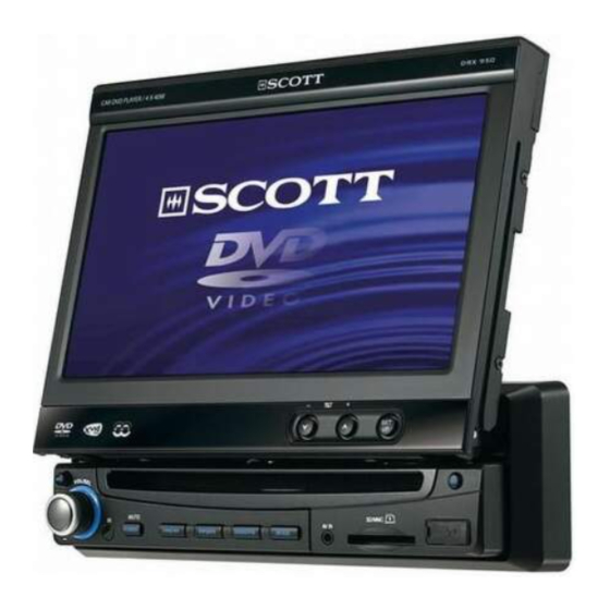 SCOTT DRX950 -  S Manuals