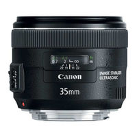 Canon EF35mm f/2 IS USM Instruction Manual
