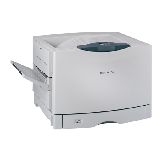 Lexmark C910 Service Manual