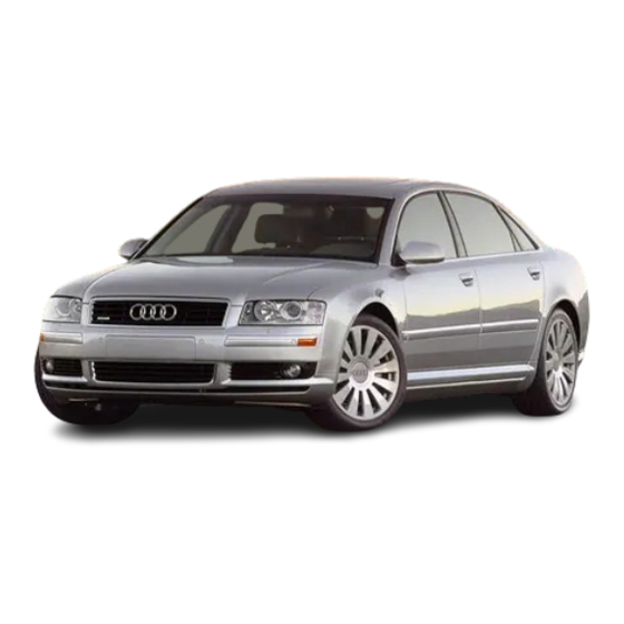 Audi A8 2003 Workshop Manual