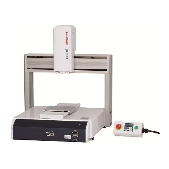 Janome JR3200 series Manuals