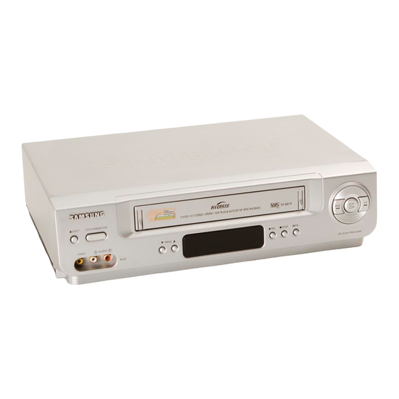 Samsung SV-661B Instruction Manual