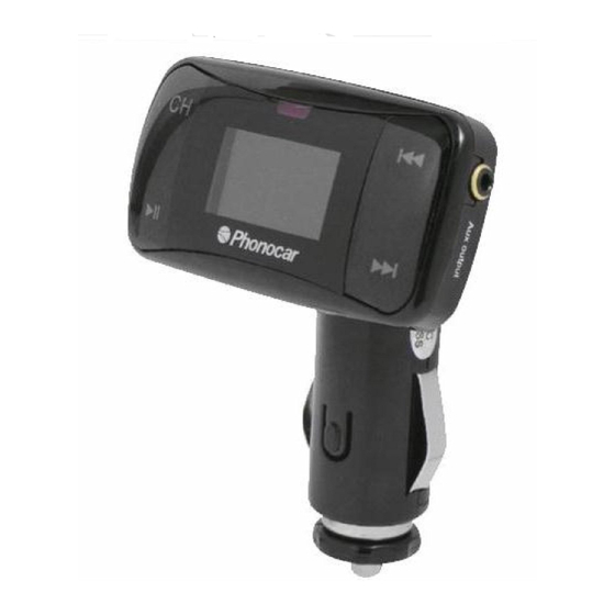 Phonocar VM545 Instruction Manual