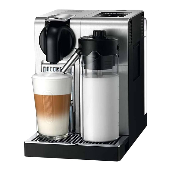 DeLonghi Nespresso Lattissima Pro Manual