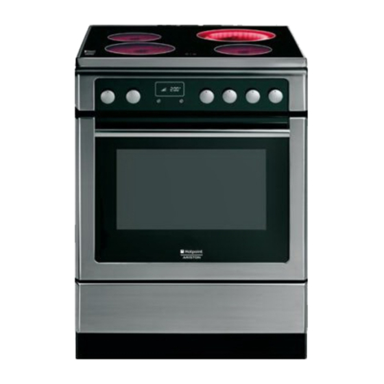 Hotpoint Ariston CI 6V E9 R/HA Operating Instructions Manual