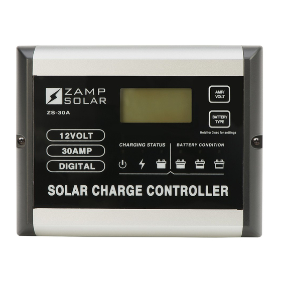 Zamp Solar ZS-30A User Manual