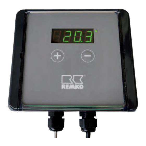 REMKO ETR 1-10 Manuals