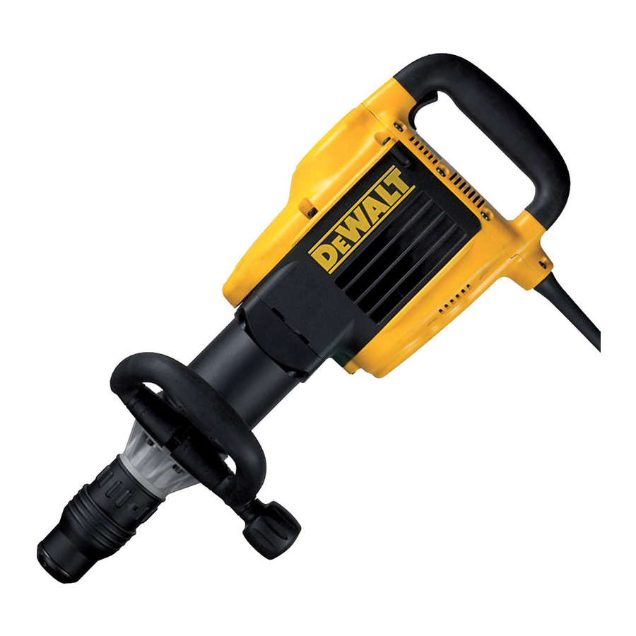 DeWalt D25899 Manual