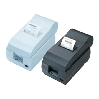 Epson TM-U200 Series User Manual