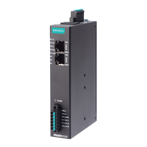 Moxa Technologies MGate 5123 Series User Manual