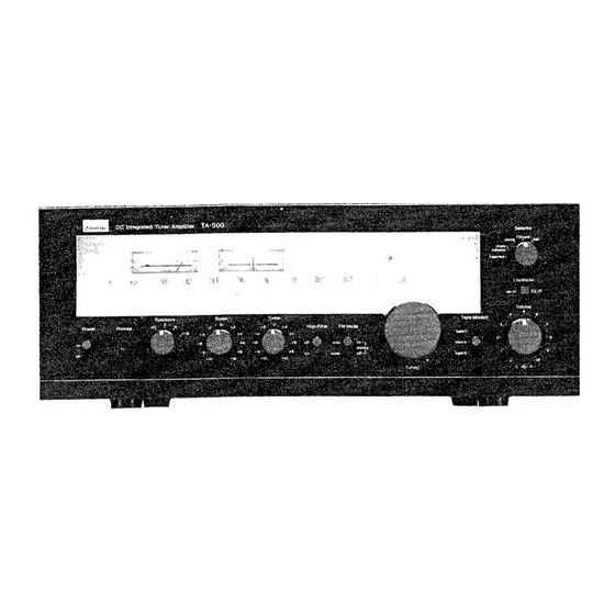Sansui TA-300 Service Manual