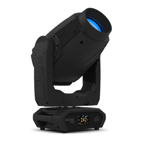 Chauvet Professional Maverick Force S Spot Quick Reference Manual