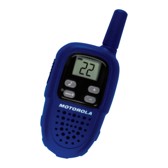 Motorola Talkabout FV300 Series User Manual