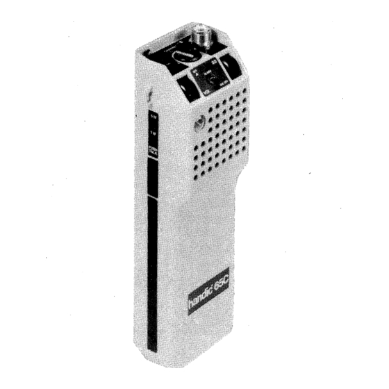 Handic 65C Service Manual