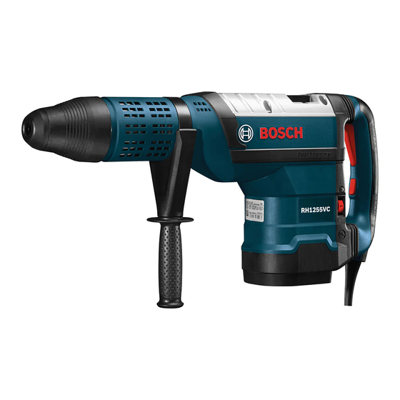 Bosch RH1255VC Manuals