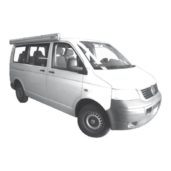 Fiamma VW T5 MULTIVAN Installation Instructions Manual