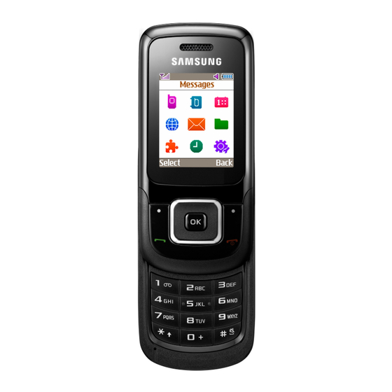 Samsung GT-E1360M Mobile Phone Manuals