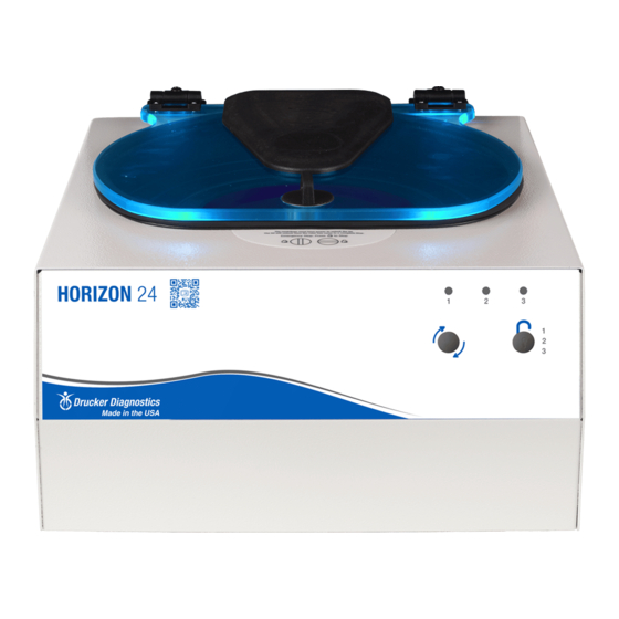 Drucker Diagnostics HORIZON 24 Operator's Manual