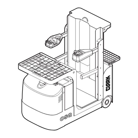Clark OSQ 162 Operator's Manual
