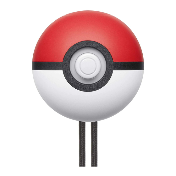 Pokemon Poké Ball Plus Instruction Manual