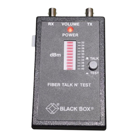 Black Box TS054A Specifications