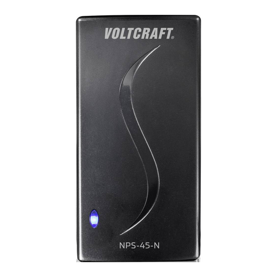 VOLTCRAFT NPS-45-N Operating Instructions Manual