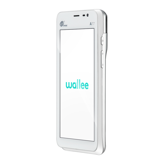 wallee PAX A77 User Manual