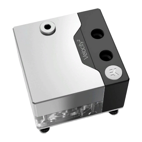 EK-Quantum Velocity2 DDC 4.2 PWM D-RGB - 1700 User Manual