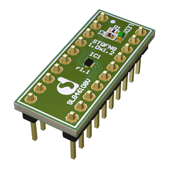 Renesas GreenPAK SLG46108V Quick Start Manual