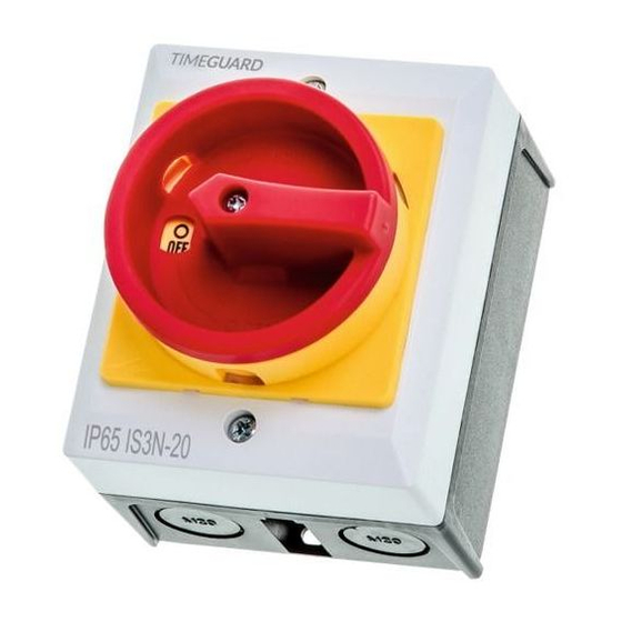 Theben TIMEGUARD Weathersafe IS3N-20 Installation & Operating Instructions