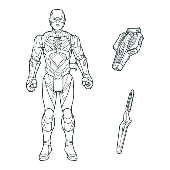 Mattel JUSTICE LEAGUE LIGHTNING SPRINT THE FLASH Instructions
