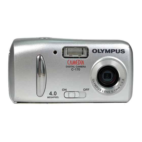 Olympus CAMEDIA C-170 Basic Manual