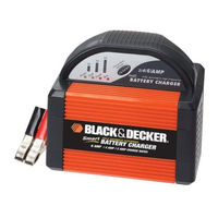 Black & Decker 6 AMP SMART BATTERY CHARGER Instruction Manual