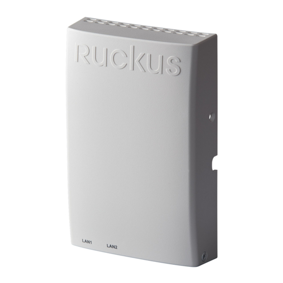 Ruckus Wireless H320 Quick Setup Manual