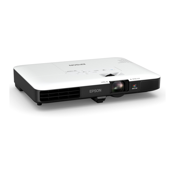Epson PowerLite 1795F User Manual