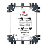 Triax TSWA User Manual