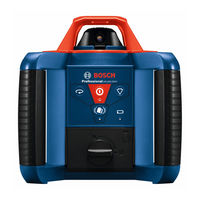 Bosch GRL900-20HV Operating/Safety Instructions Manual