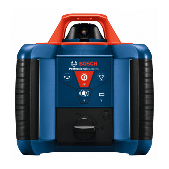 Bosch GRL800-20HV Manuals