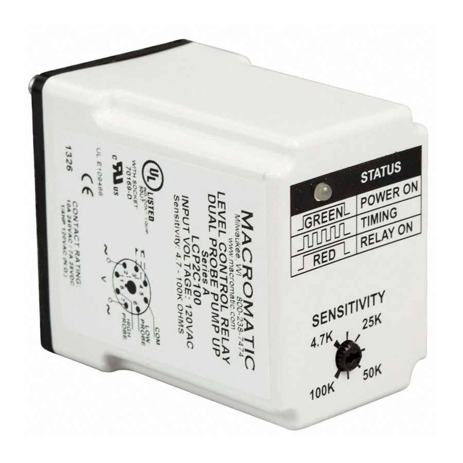 macromatic LCP Series Installation Instructions