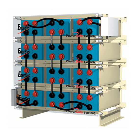 EnerSys PowerSafe VM Series Installation, Operation And Maintenance Manual