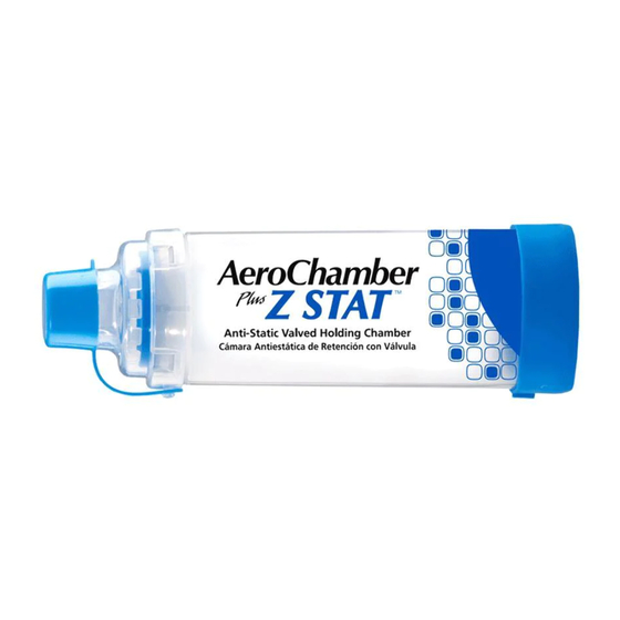Monaghan AEROCHAMBER PLUS Z STAT aVHC Quick Start Manual