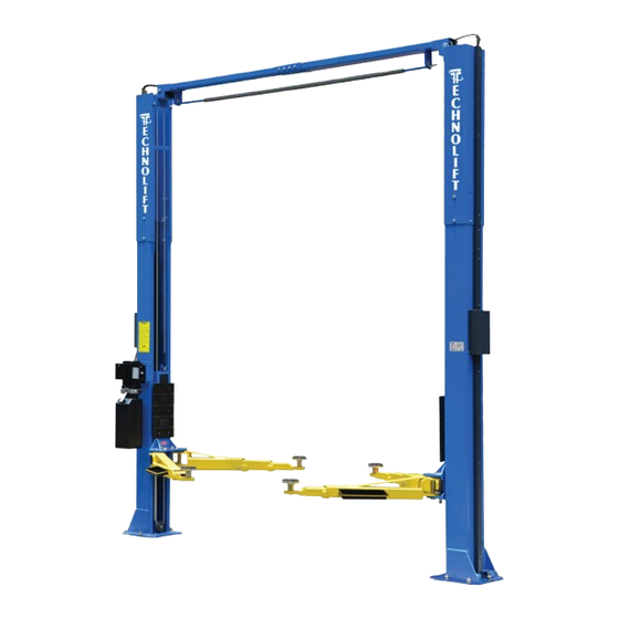 TECHNOLIFT SL-9 Installation, Operation & Maintenance Manual