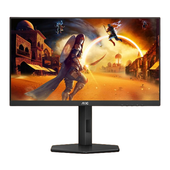 AOC 24G4X User Manual