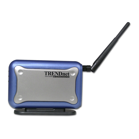 TRENDnet TEW-410APB Quick Installation Manual