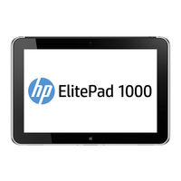 HP elitepad-1000 User Manual