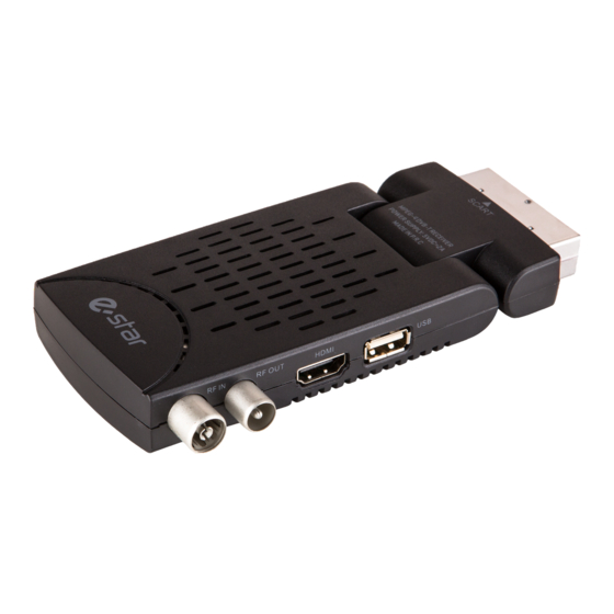 TV Star T3000 HD USB PVR User Manual