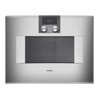 Gaggenau BM 485 Instruction Manual