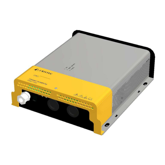 Cristec CPS3 12V/100A User Manual
